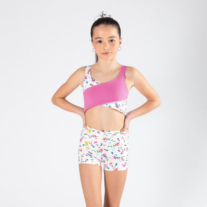 Izzy Crop Top | Pink Blossom