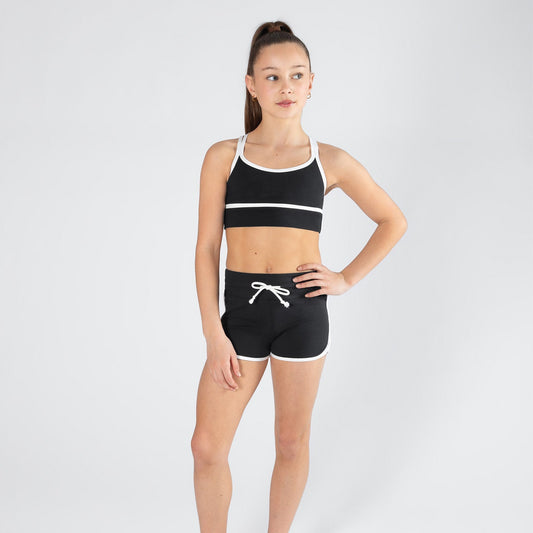 Zuri Crop Black + White MOTION EDIT