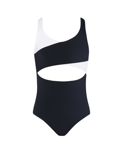 Izzy Leotard - Black + White Splice MOTION EDIT