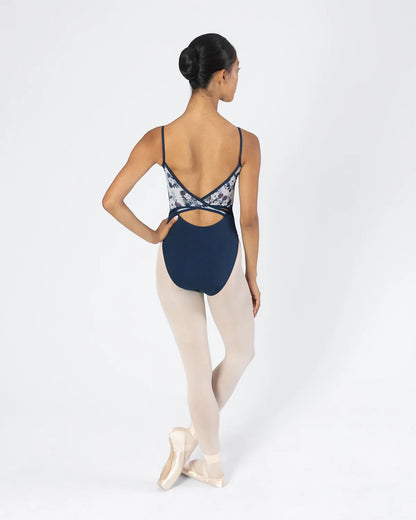 MYSTIQ 💫 Kim Twist Camisole | Floral Navy Haze