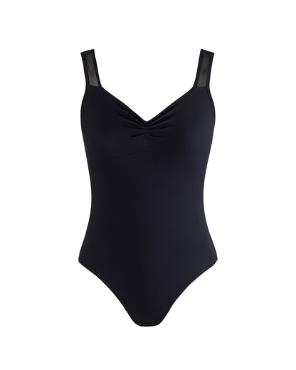 Timeless Noir 🖤 Clara Cross Back Leotard | Noir Black