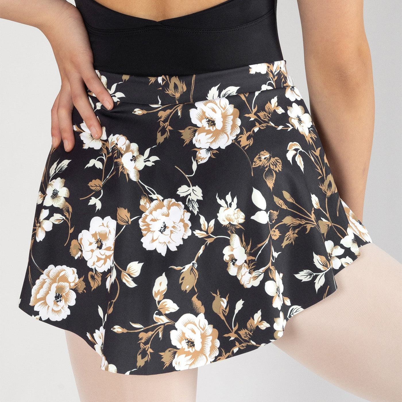 Timeless Noir 🖤 Natalia Skirt | Noir Floral