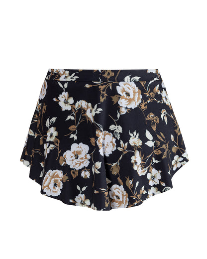 Timeless Noir 🖤 Natalia Skirt | Noir Floral