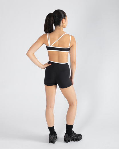 Timeless Noir 🖤 Colette Cross Short | Noir Black