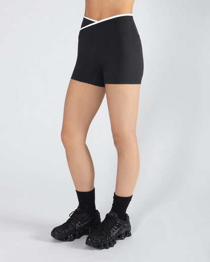 Timeless Noir 🖤 Colette Cross Short | Noir Black