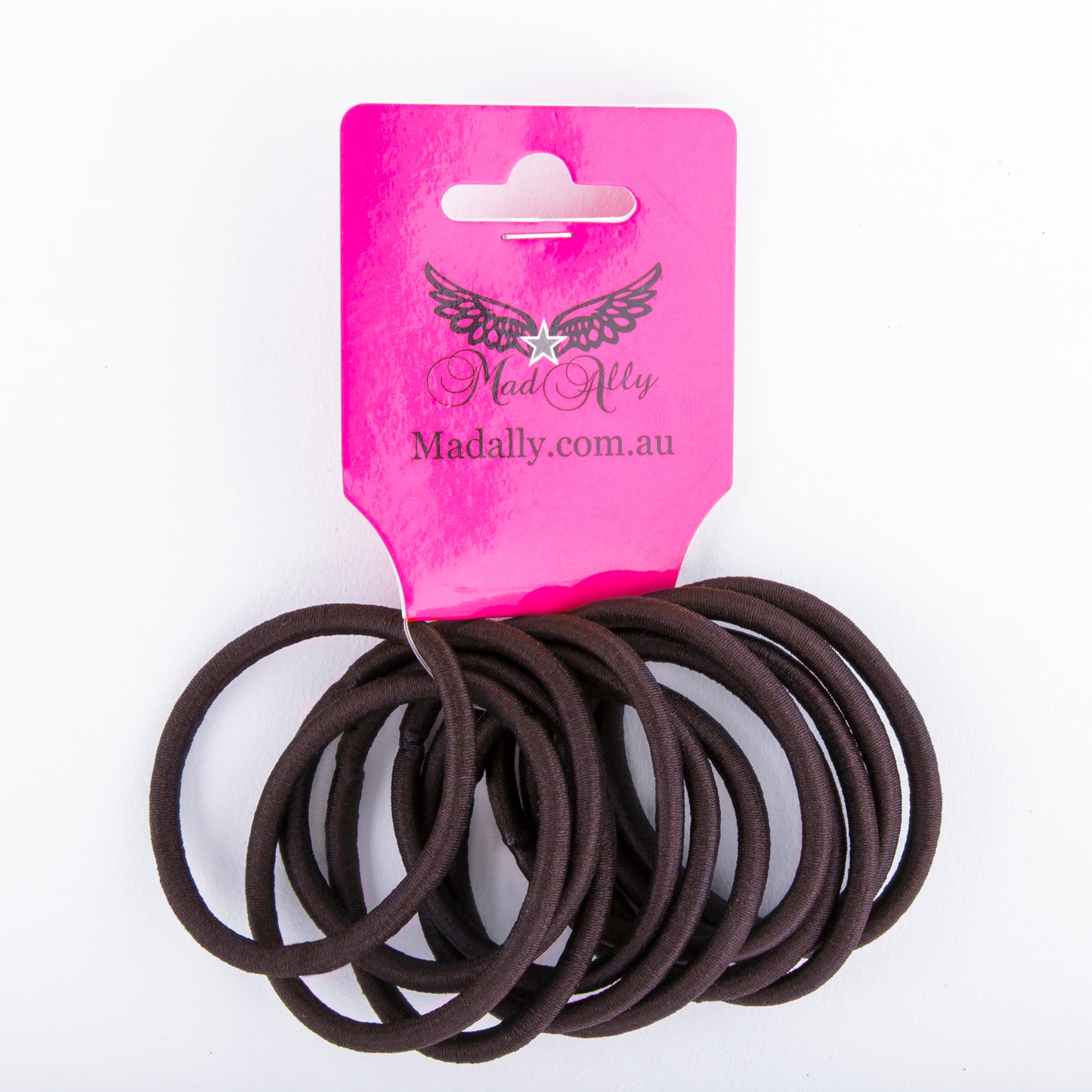 Mad Ally Hair Bands - Dark Brown