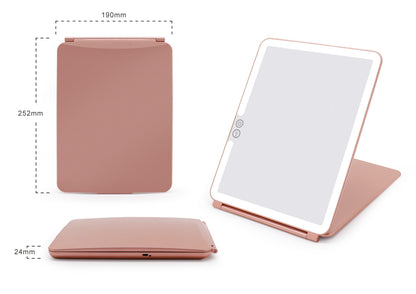 Mad Ally Light Up Mirror - Rose Gold