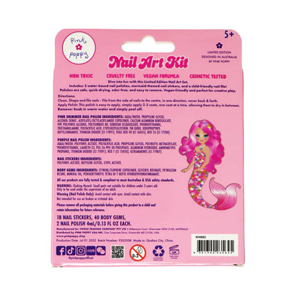 Pink Poppy Mermazing Mermaid Nail Art Kit