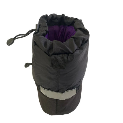 dluxe warm up boot - liquorice grape jelly