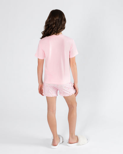 STARDUST PJ Collection 'Beauty Sleep' Pajama Set - Twilight Pink
