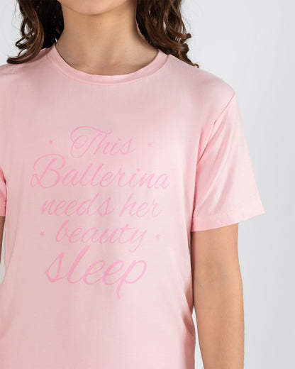 STARDUST PJ Collection 'Beauty Sleep' Pajama Set - Twilight Pink