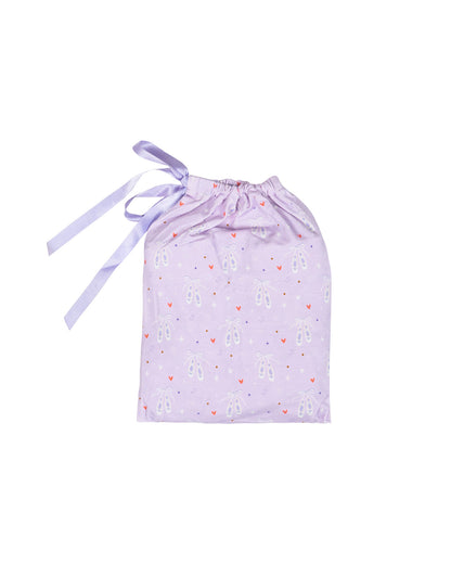 STARDUST PJ Collection 'Tutu Sleepy' Pajama Set - Twilight Purple
