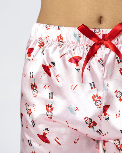 In My Nutcracker Era | Satin Silk Nutcracker Pajama Set 🎀 Limited Edition