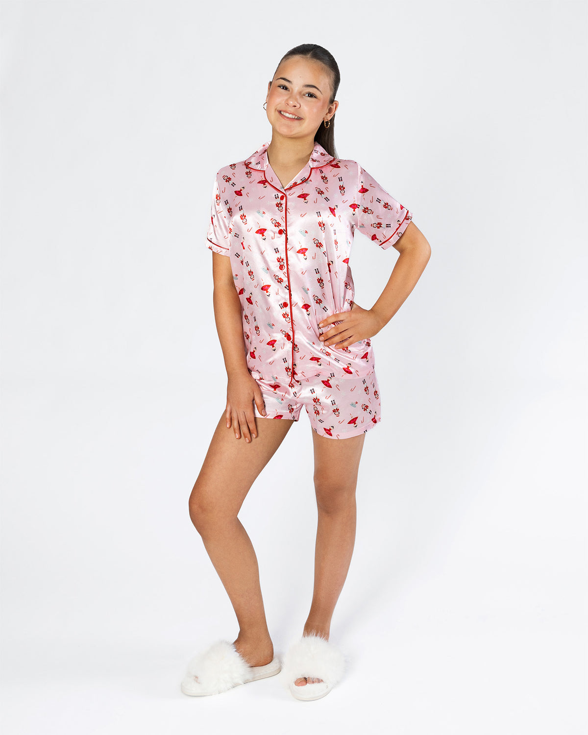 In My Nutcracker Era | Satin Silk Nutcracker Pajama Set 🎀 Limited Edition