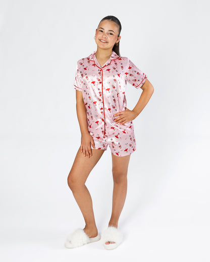 In My Nutcracker Era | Satin Silk Nutcracker Pajama Set 🎀 Limited Edition