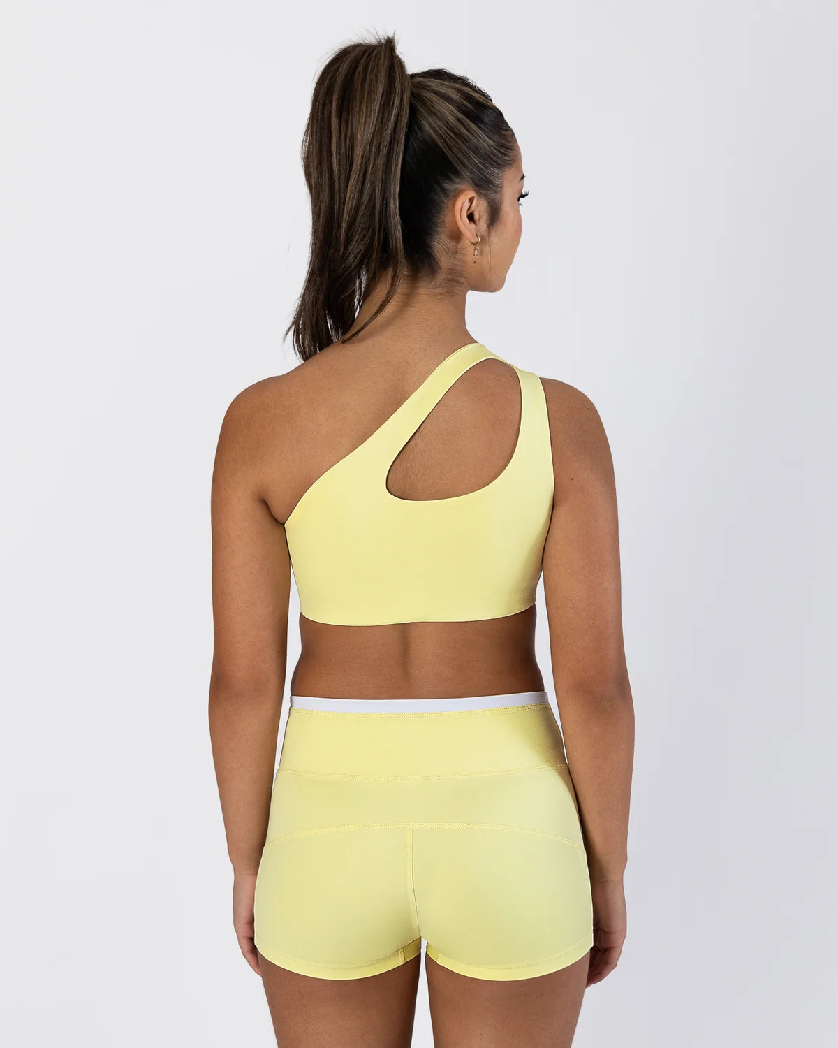 Pastel Collective Xenia Crop Top | Lemon