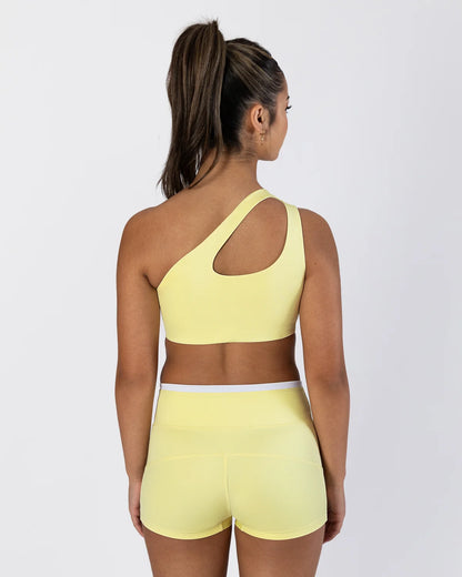Pastel Collective Xenia Crop Top | Lemon
