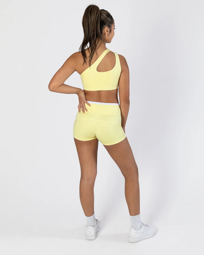 Pastel Collective Xenia Crop Top | Lemon