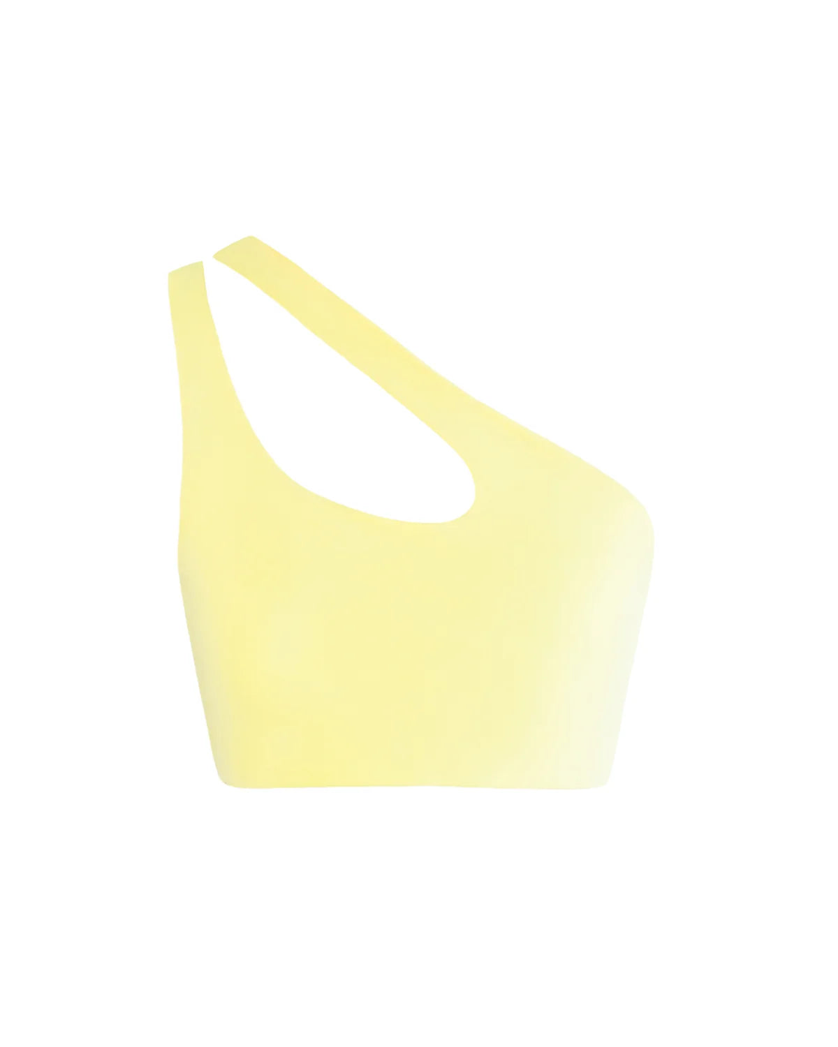 Pastel Collective Xenia Crop Top | Lemon