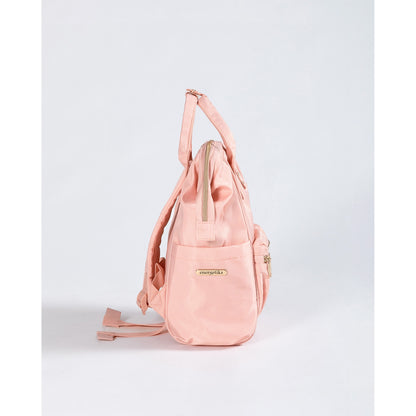 Pink Nova Quilted Backpack