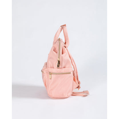 Pink Nova Quilted Backpack