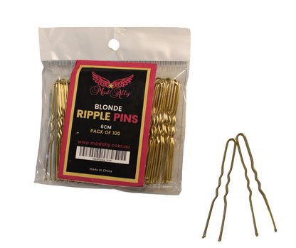 Mad Ally Ripple Pins 6cm - Blonde