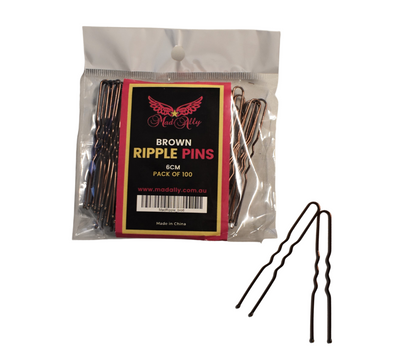 Mad Ally Ripple Pins 6cm - Brown