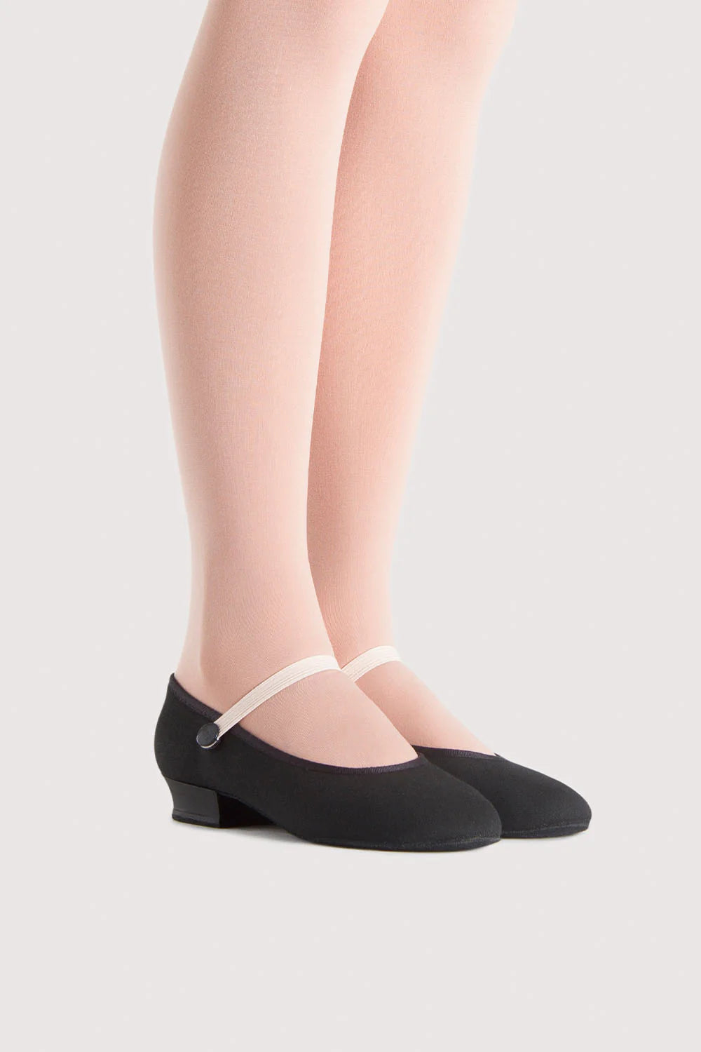 Accent Flat Canvas Character Shoes - Low Heel