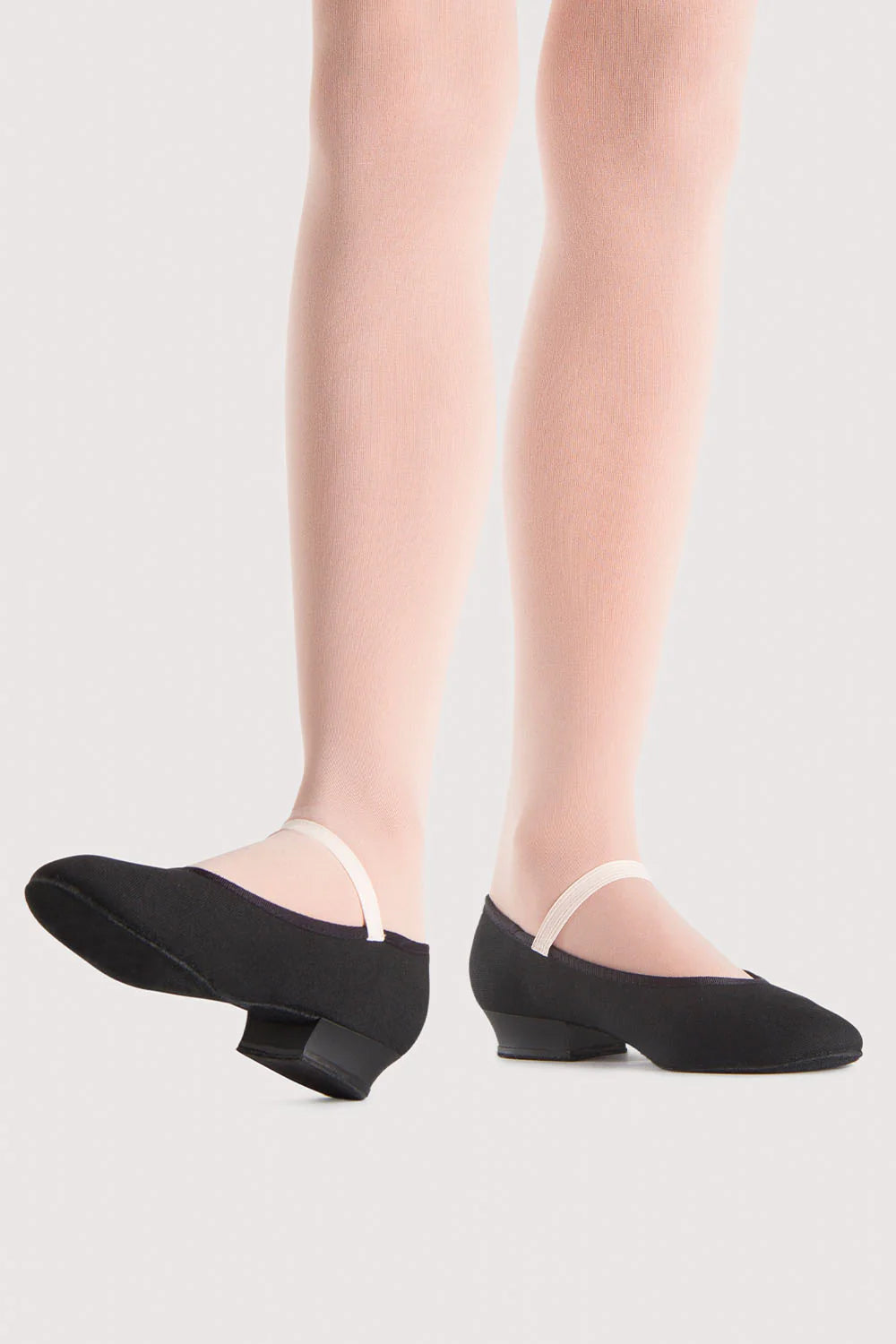 Accent Flat Canvas Character Shoes - Low Heel