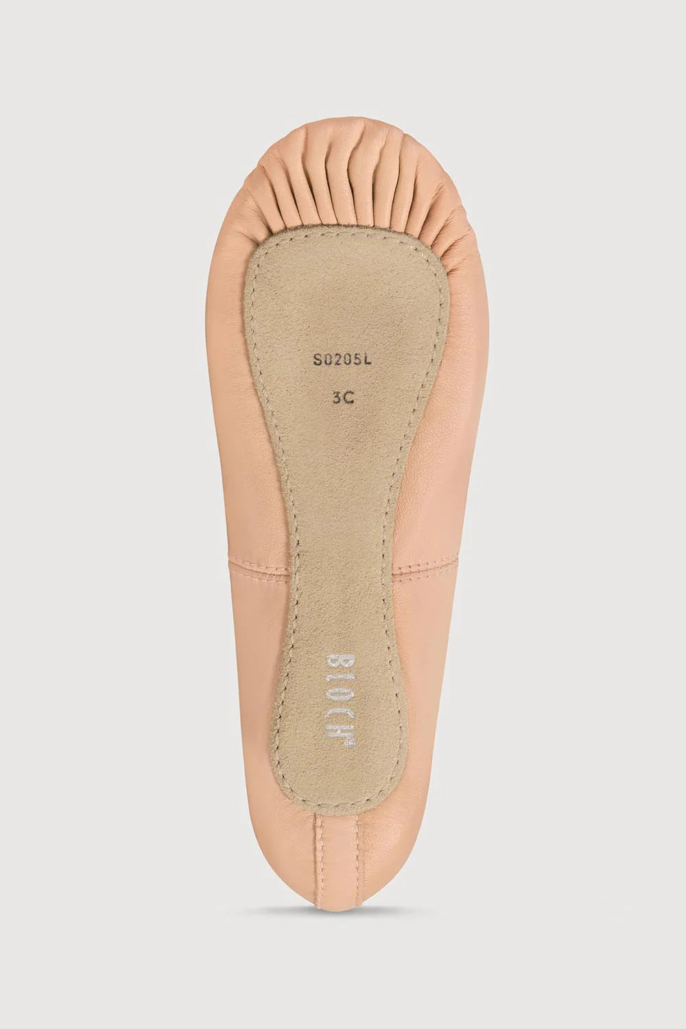 Dansoft Leather Girls Ballet Shoe