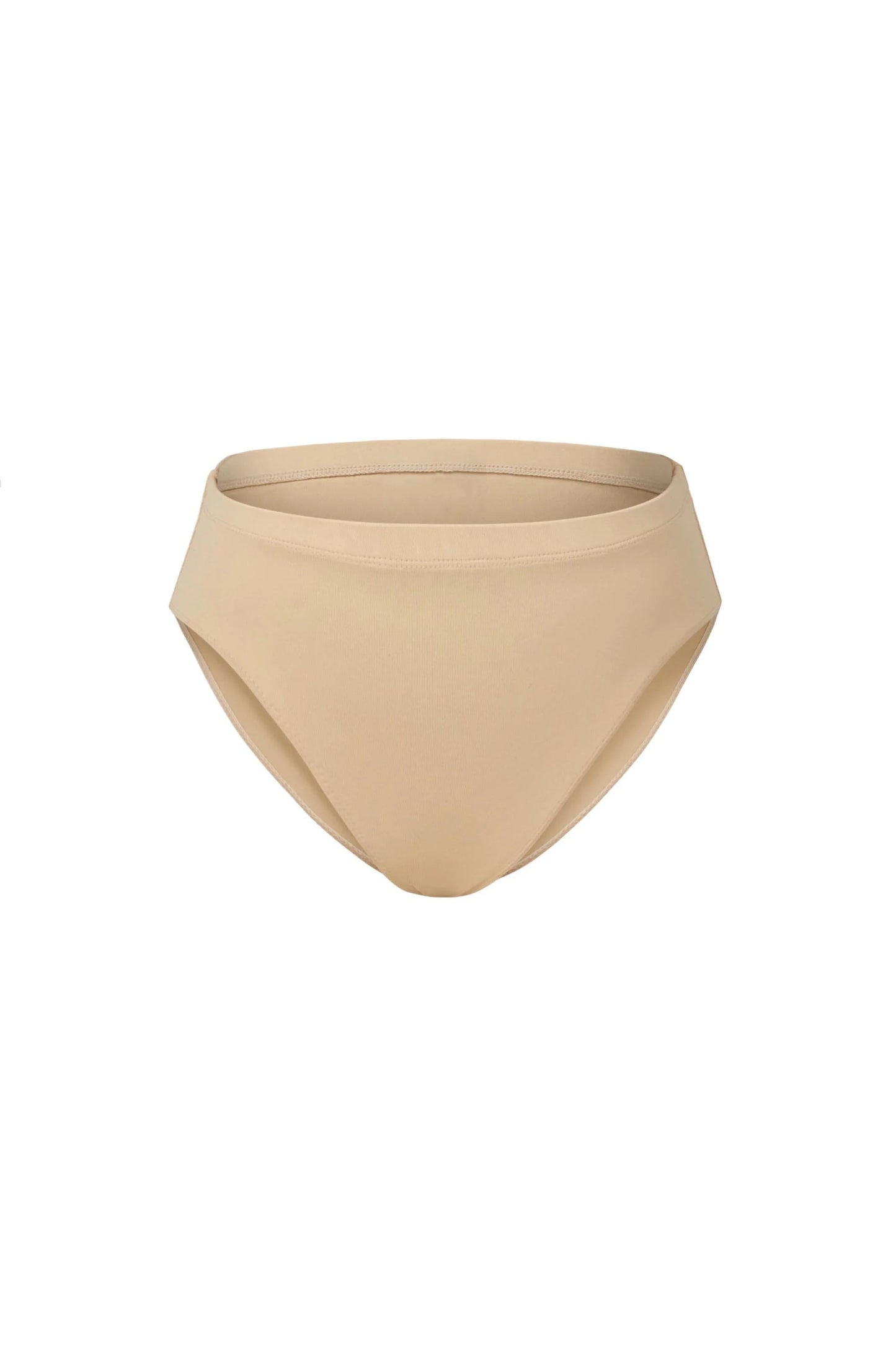 Zaniah High Waisted Brief - Sand