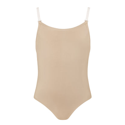 Convertible Body Stocking - Beige