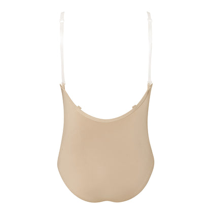 Convertible Body Stocking - Beige