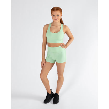 Pulse Collection Rib Short - Green Apple