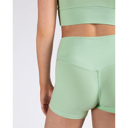Pulse Collection Rib Short - Green Apple