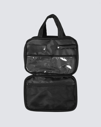 Fold-Out Dance Beauty Case | Black Noir Makeup Bag