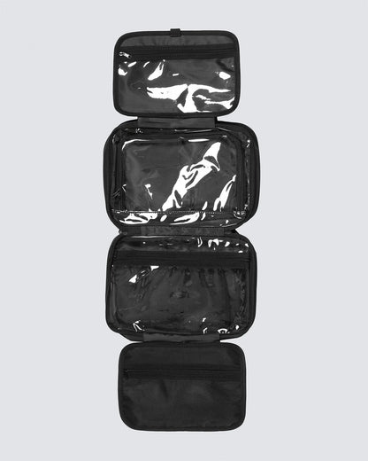 Fold-Out Dance Beauty Case | Black Noir Makeup Bag