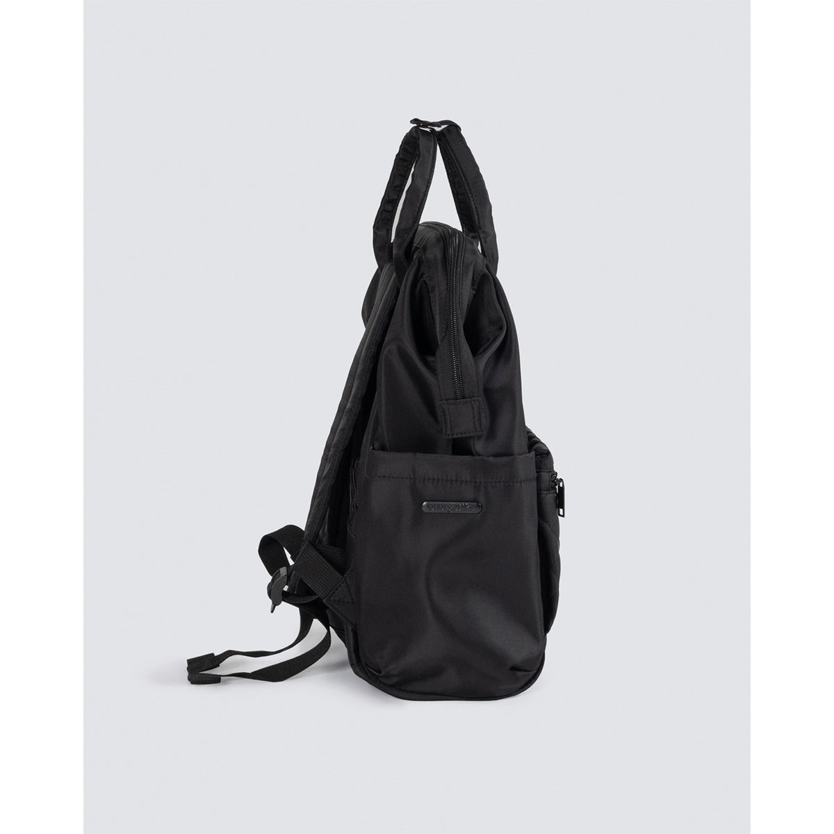 Nova Quilted Large Backpack - Black