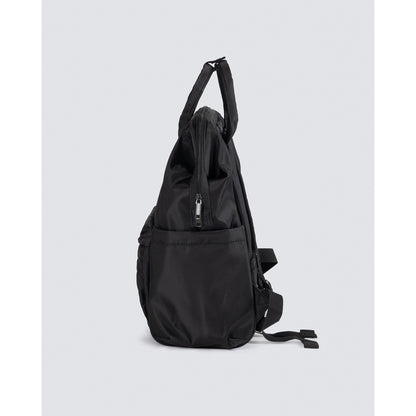 Nova Quilted Large Backpack - Black