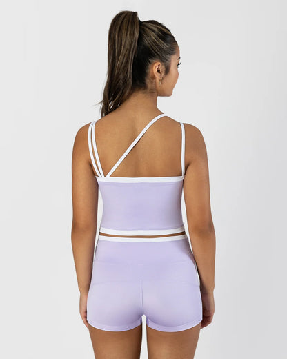 Pastel Collective Colette Crop Singlet | Lilac