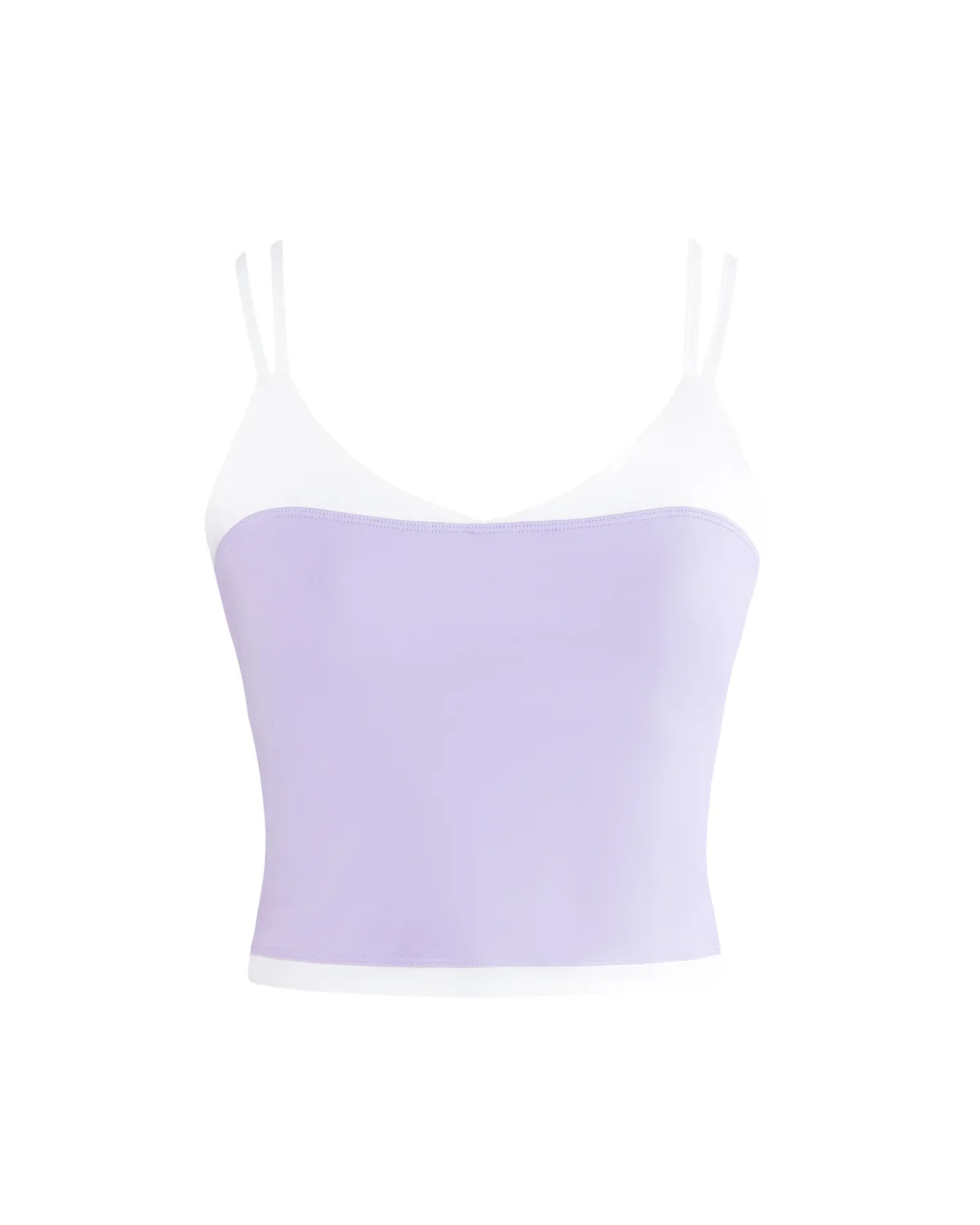 Pastel Collective Colette Crop Singlet | Lilac