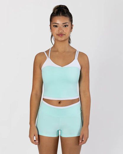 Pastel Collective Colette Crop Singlet | Mint