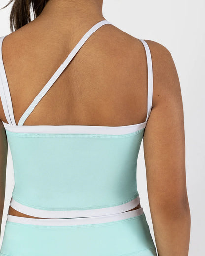 Pastel Collective Colette Crop Singlet | Mint
