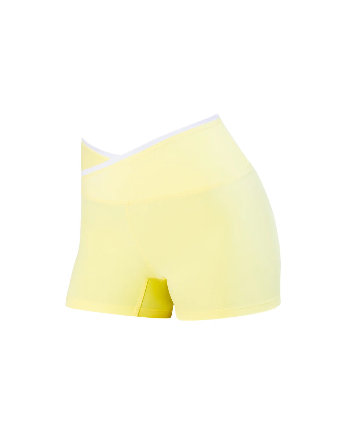 Pastel Collective Colette Cross Front Short | Lemon