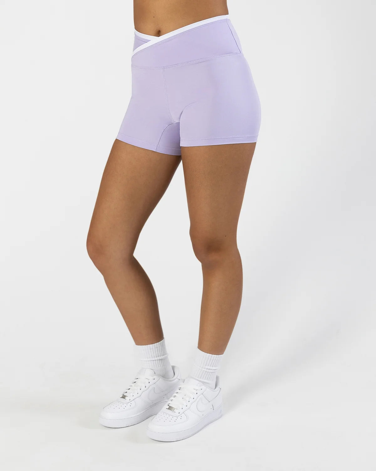 Pastel Collective Colette Cross Front Short | Lilac