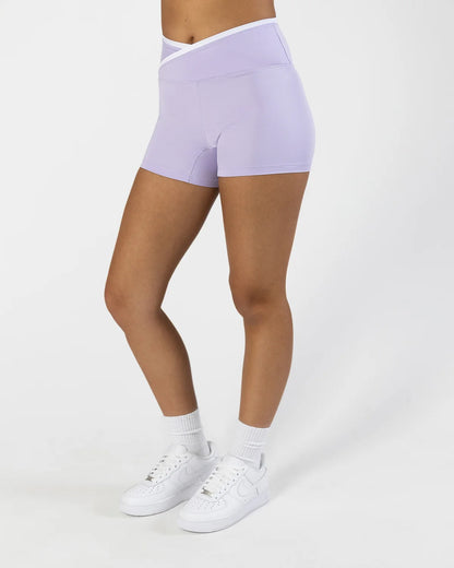Pastel Collective Colette Cross Front Short | Lilac