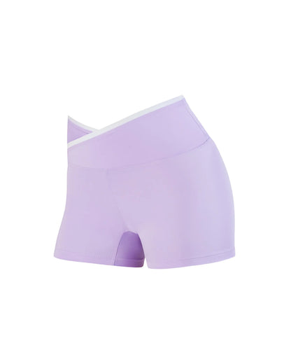 Pastel Collective Colette Cross Front Short | Lilac