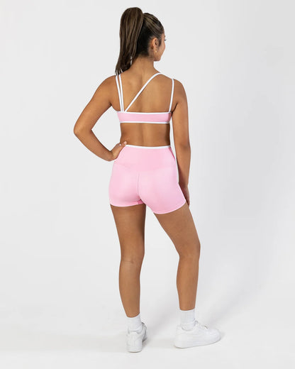 Pastel Collective Colette Cross Front Short | Petal Pink