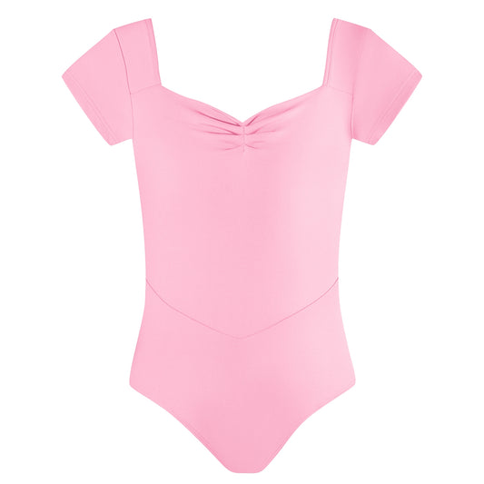 PASTEL GLAM Veronica Pleat Front Leotard