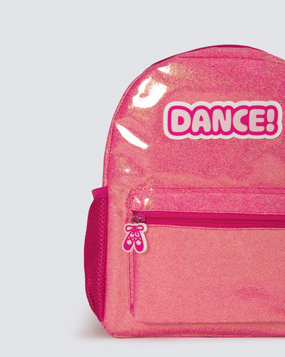 Sadie Dance Back Pack | Pink Glitter